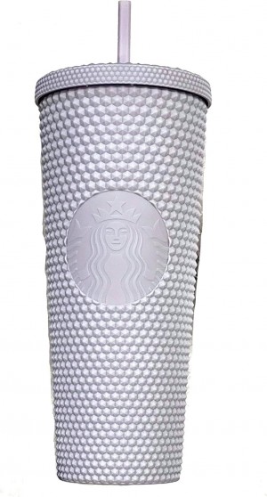 Starbucks 2021 Holiday Bling Studded Cold Cup Tumbler 24oz Cups Vita | EZL064823