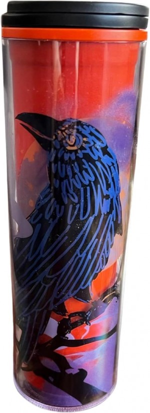 Starbucks 2022 Fall Halloween Raven 16oz Hot Coffee Tumbler Tumbler Svarta | XJL592837