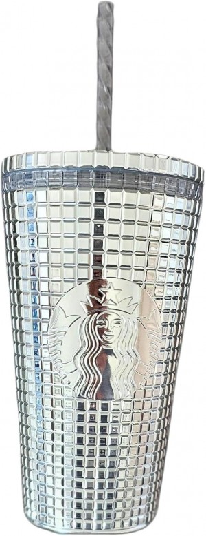 Starbucks 2023 Holiday Stainless Steel Tumbler With Cold Wrap, 16oz Tumbler Silver | XPK306795