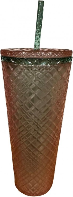 Starbucks 2023 Spring Pink Pearl Jeweled Venti 24oz Tumbler With Straw Cups Rosa | LZE510479