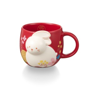 Starbucks 3D Ceramic Rabbit Mug 12oz Mug Olika Färger | NTI094513