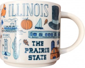 Starbucks Been There Series Collectible Coffee Mug (Illinois),14 Ounce Mug Kaffe | PVS406873