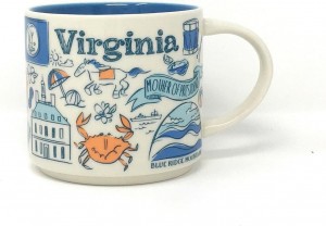 Starbucks Been There Series Mug, 14 Ounce (Virginia) Mug Vita | MQI208759