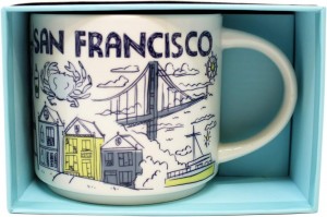 Starbucks Been There Series San Francisco,Ceramic Mug, 14 Oz Mug Olika Färger | MDN856704
