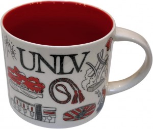 Starbucks Been There Series University Of Nevada, Las Vegas Ceramic Coffee Mug,14 Oz Mug Kaffe | FNJ180467