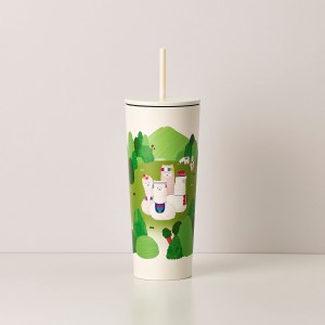 Starbucks Bohemian Alpacas Gathering 24oz Cold Cup Cups Olika Färger | PLZ145976