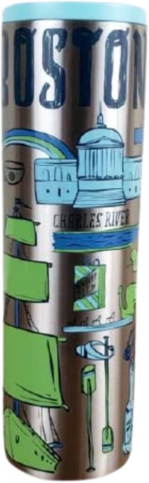 Starbucks Boston Stainless Steel Tumbler With Screw Lid - 16 Oz (473 Ml) Cups Olika Färger | WYA734210