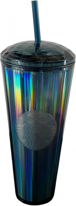 Starbucks Fall 2022 Ocean Kaleidoscope Dome 24oz Venti Tumbler With Straw Tumbler Olika Färger | SUO165893