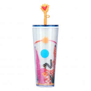 Starbucks Girl With Heart Cold Cup 24oz Cups Olika Färger | SDT739648