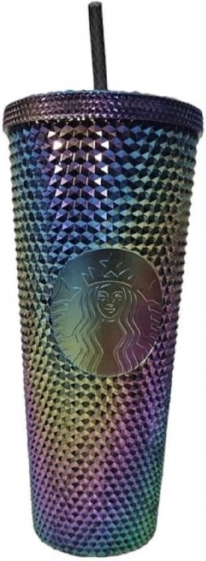 Starbucks Halloween 2023 Oil Slick Rainbow Iridescent Venti Tumbler 24oz Tumbler Olika Färger | VQZ043276