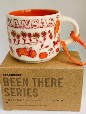 Starbucks Kansas Been There Series Across The Globe Collection Ceramic Coffee Demitasse Mug Ornament 2 Fl Oz Cups Olika Färger | BZY369051