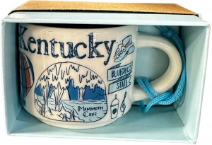 Starbucks Kentucky Been There 2oz Demittasse Cup Ornament Mug Olika Färger | SXQ602394
