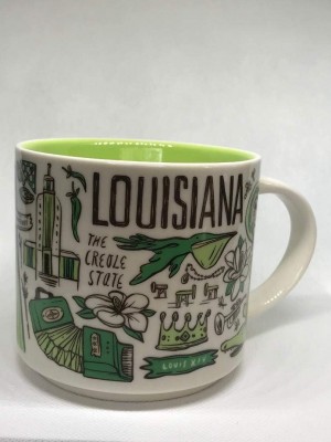 Starbucks Louisiana Been There Series Across The Globe Collection Ceramic Coffee Mug 14 Oz Mug Olika Färger | SVU902734