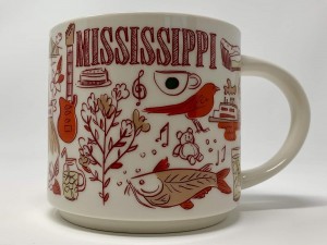 Starbucks Mississippi Been There Series Across The Globe Collection Ceramic Coffee Mug Cups Kaffe | ULX203718