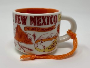 Starbucks New Mexico Been There Series Espresso Cup Ornament Demitasse Mug 2oz Cups Orange | YAD579342