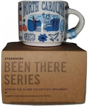 Starbucks North Carolina Been There Series Ceramic Coffee Mug Demitasse Ornament 2 Oz Cups Röda Kaffe | ZJM367041