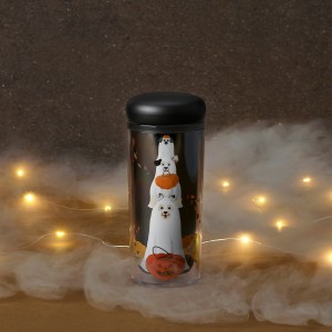 Starbucks Plastic 3 Dog Trick or Treat 12oz Tumbler Tumbler Olika Färger | KLU719206