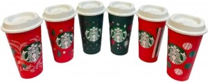 Starbucks Reusable Color Changing 6 Hot Cups Cups Olika Färger | ZWD910254