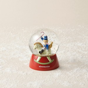Starbucks Snow Globe Nutcracker Tillbehör Vita | HVE751203