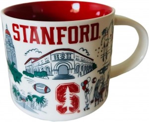 Starbucks Stanford University Been There Series Campus Collection Coffee Mug 14 Oz, Red Mug Kaffe Röda | QJA730425