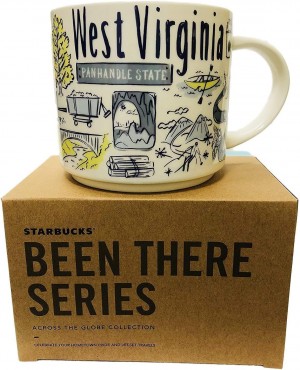 Starbucks West Virginia Been There Series Across The Globe Collection Ceramic Coffee Mug 14 Oz Mug Olika Färger | XZE903647