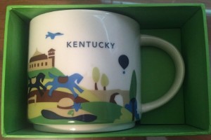 Starbucks You Are Here Collection Coffee Cup - Kentucky Cups Vita | DSL295786