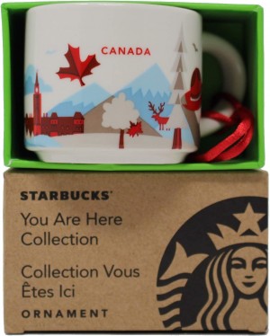 Starbucks You Are Here Series Canada Ceramic Demitasse Ornament Mug, 2 Oz Mug Vita | XMD471923