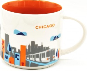 Starbucks You Are Here (Yah) Chicago Stackable Mug Latest Release Mug Olika Färger | KYU891247