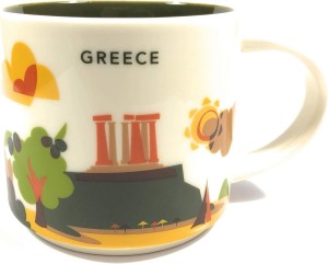 Starbucks You Are Here' Yah City Mug - Greece. Mug Vita | XNI507629